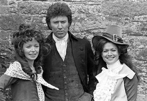 Angharad Rees Robin Ellis And Judy Geeson In The Original Series Of