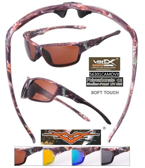 56301cm Vertx Asst Camo Frames Asst Polycarbonate Lenses Camo Sunglasses Camo White Camo