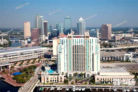 Tampa Marriott Waterside Hotel And Marina Stock Photo Picture And