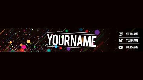 Youtube Banner Template No Text Shooters Journal Youtube Banner