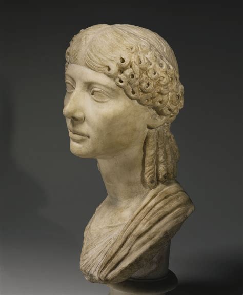A Marble Portrait Bust Of A Woman Roman Imperial Reign Of Claudius A D 41 54 Roman