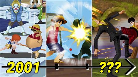 Evolution Of One Piece Fighting Games Youtube
