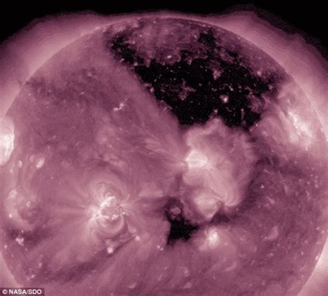Nasa Spotted Two Massive Black Holes On The Sun Are We In