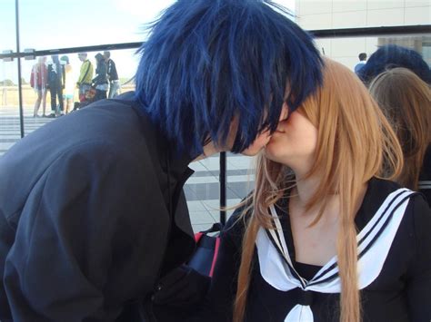 Toradora Cosplay Ryuji Takasutaiga Aisaka Kiss By Shitsujimatryoshka