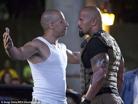 Vin has been having problems with the rock because the rock keeps showing up late for production. Fast And Furious' The Rock and Vin Diesel 'quashed feud ...