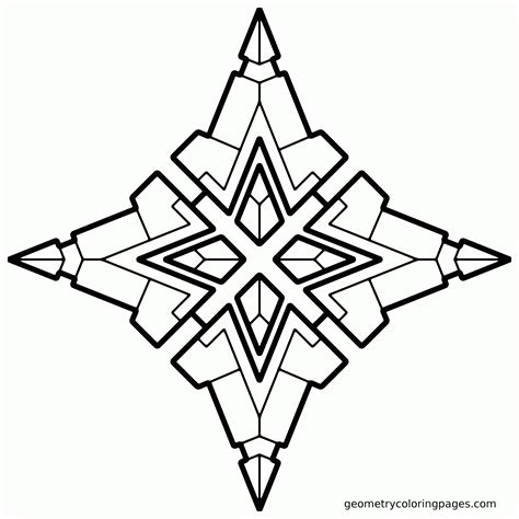 12 Pics Of Easy Geometric Design Coloring Pages Simple Geometric