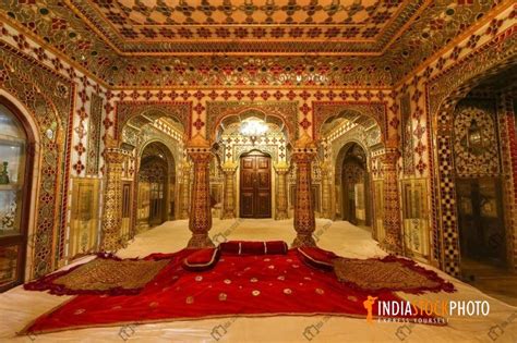 City Palace Jaipur Royal Room Known As The Shobha Niwas At Jaipur