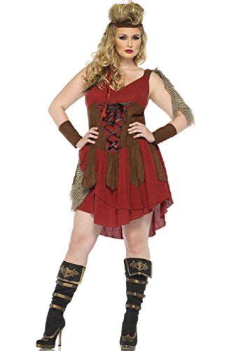 Woman Plus Size Deadly Huntress Vikings Renaissance Costume Ca Plus Size Costume