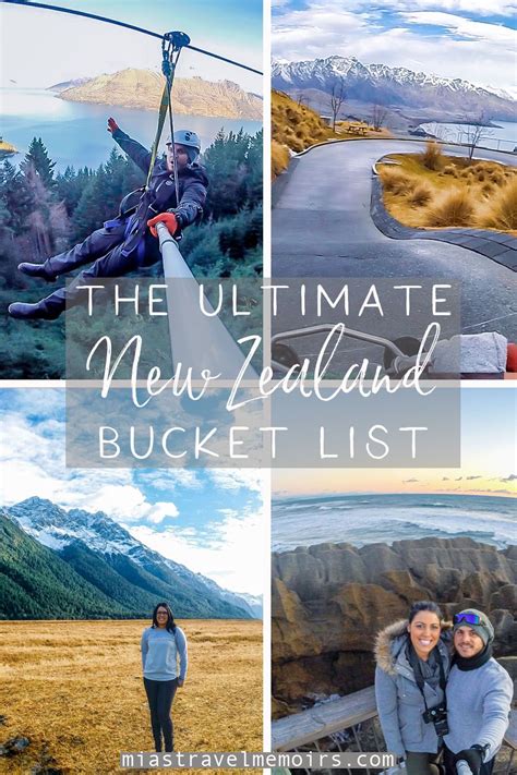 The Ultimate New Zealand Bucket List New Zealand Itinerary Road Trip