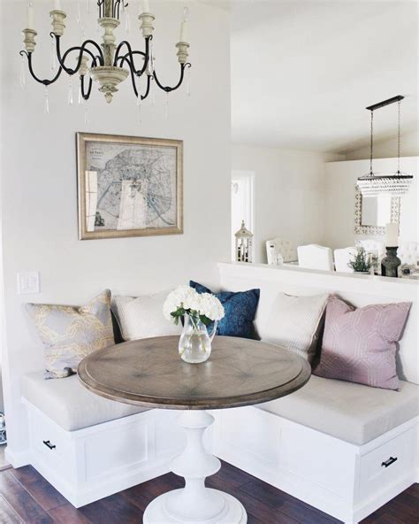10 Breakfast Nook Ideas With Round Table Decoomo