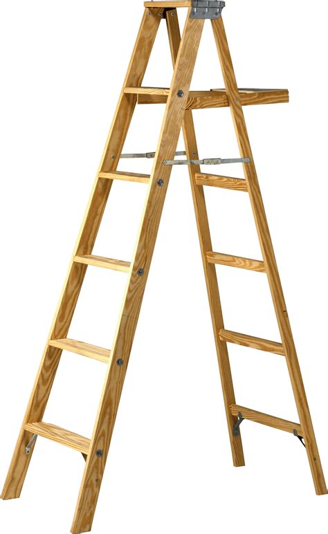 Double Wood Ladder Transparent Png Stickpng