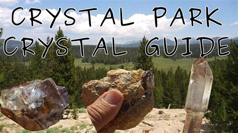 Crystal Park Crystal Hunting Guide Amethyst Smoky Quarts Scepters Youtube
