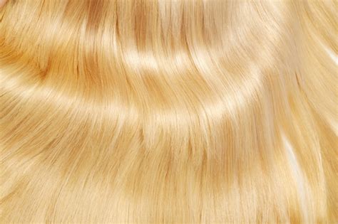 Premium Photo Blond Hair Texture
