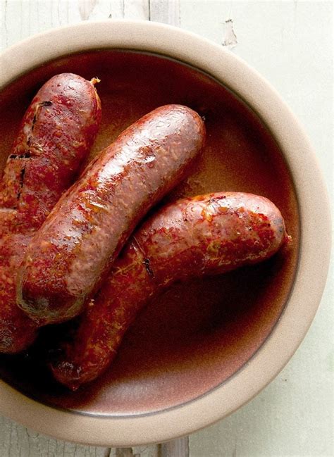 It can be served on platter with sliced cheese and crackers, or just eaten in a sandwich. Homemade Cajun andouille sausages are hard to beat. Recipe from Hunter Angler Gardener Cook ...