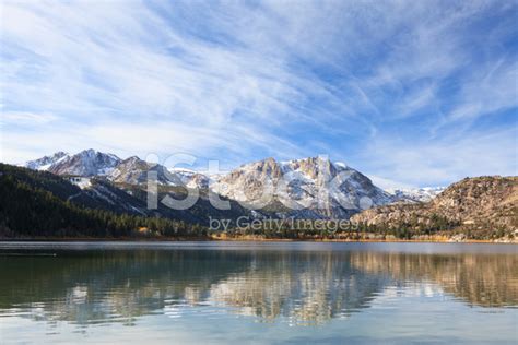 Autumn Reflections At A Mountain Lake Stock Photo Royalty Free
