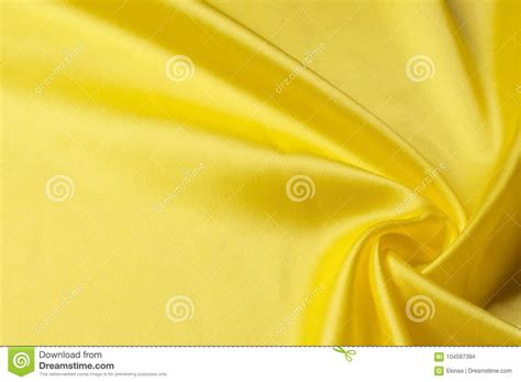 Texture Background Pattern Silk Fabric Yellow Fabric On A Black