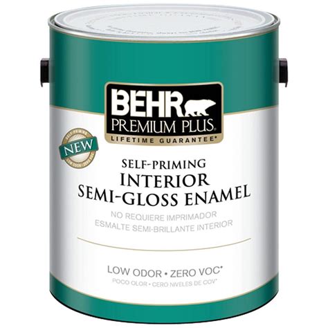 Shop online for all your home improvement needs: BEHR Premium Plus 1 gal. #12 Swiss Coffee Semi-Gloss ...