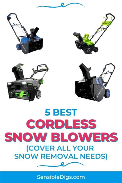 5 Best Cordless Snow Blowers 2023 Reviews Artofit