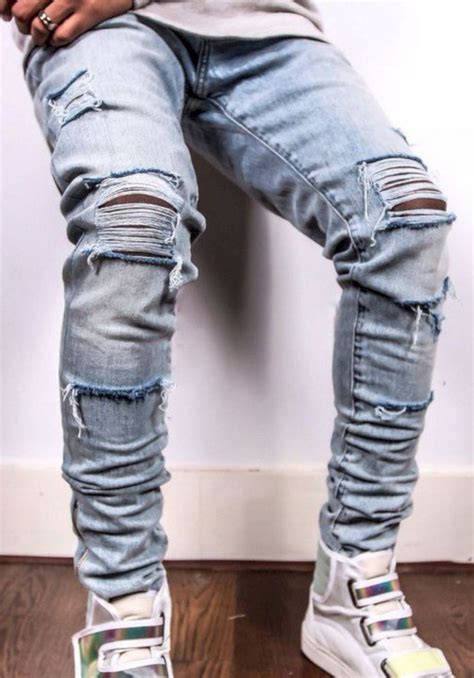 55 Cool Skinny Ripped Jeans For Men That Must You Have 55 Cool Skinny Ripped