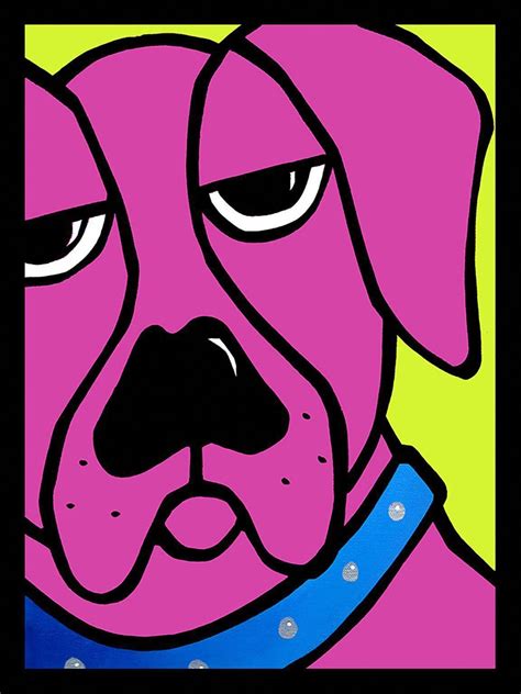 Wrapped Canvas Graphic Art Dog Pop Art Art Posters Art Prints