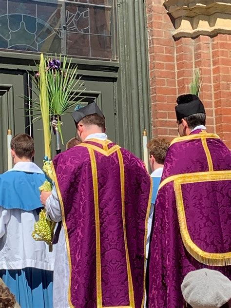 New Liturgical Movement The Palm Sunday Procession In The Missal Of St