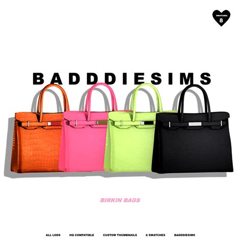 Urban Cc Finds ♡ Badddiesims Badddiesims Birkin Bags Public