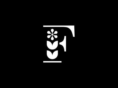 Logo Keren Simple Huruf F - Logo Design