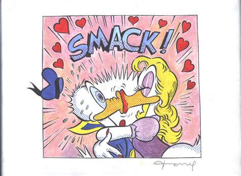 Donald And Daisy Duck Original Artwork On Canvas 3 Catawiki