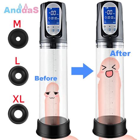 Electric Penis Pump Usb Enlargement Vacuum Pump Male Masturbator