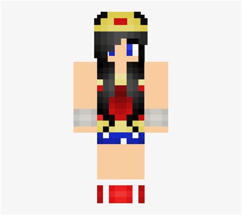 Mulher Maravilha Skin De Minecraft Mujer Maravilla Transparent Png