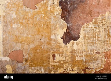 Brown Plaster Wall Stock Photo Alamy