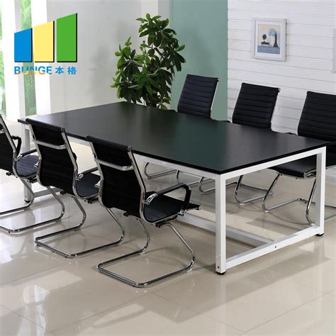 Wooden Office Furniture Board Mfc Small Conference Meeting Room Tables