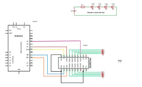 Tpic6b595 No Dimmer With Pwm Leds And Multiplexing Arduino Forum