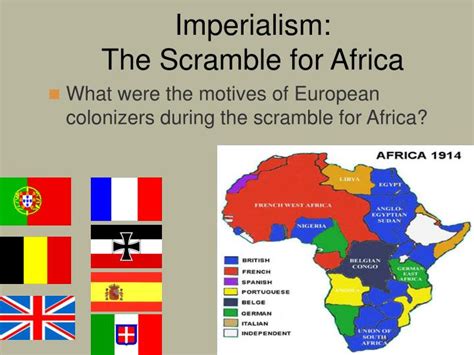 On the map on page 623, locate each of the areas described below. PPT - Imperialism: The Scramble for Africa PowerPoint Presentation - ID:1751778