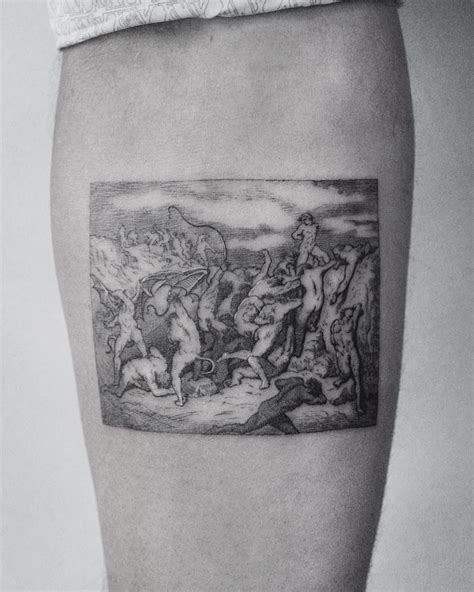 Gustave Dore Style Tattoo
