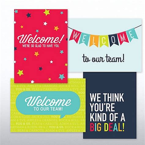 Use these meaningful quotes for employees to show your true gratitude for your people. On Boarding Welcome Card Set at Baudville.com