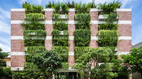 Vo Trong Nghia Completes Vietnam Hotel Featuring Walls Of Hanging Plants