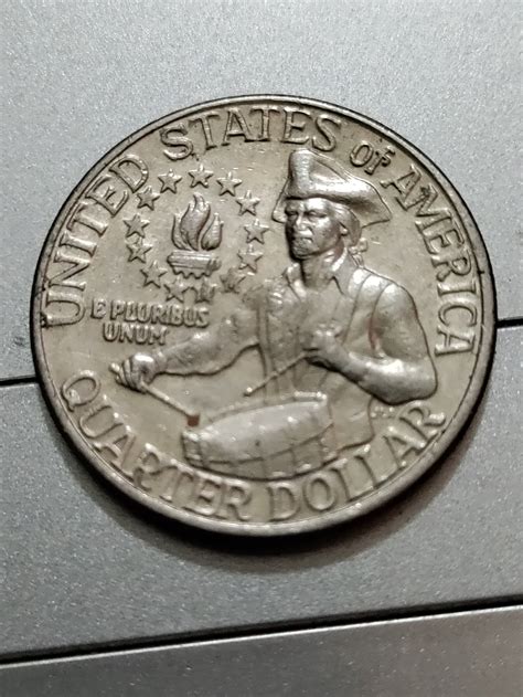 Rare 1976 Double Date Quarter Bi Centennial Coin Etsy Uk