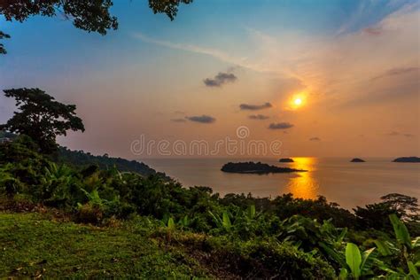 Islands In The Sunset Stock Photo Image Of Relaxation 30244958