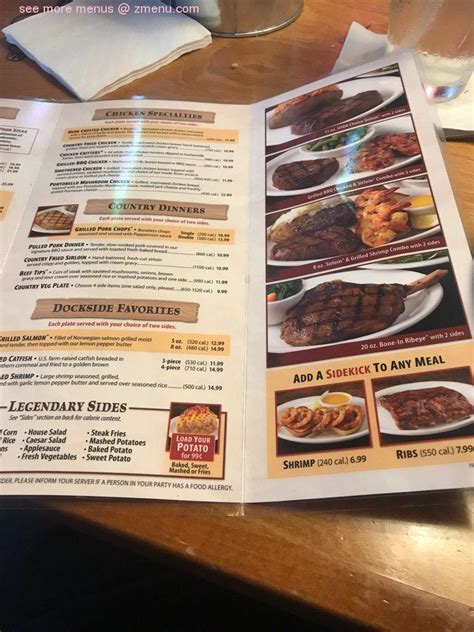 Also, see gluten free options, happy hour menu and times, desserts & kids menu, and restaurant reviews. Online Menu of Texas Roadhouse Restaurant, Countryside, Illinois, 60525 - Zmenu