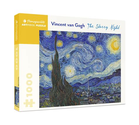 Vincent Van Gogh The Starry Night 1000 Piece Jigsaw Puzzle — Pomegranate