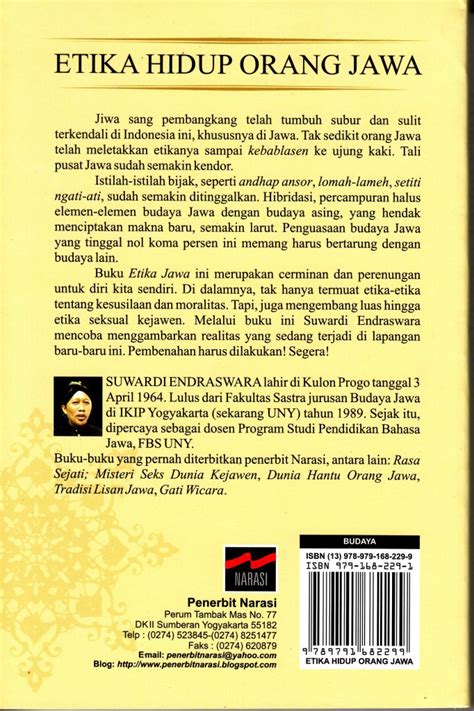 Buku Etika Hidup Orang Jawa Suwardi Endraswara Falsafah