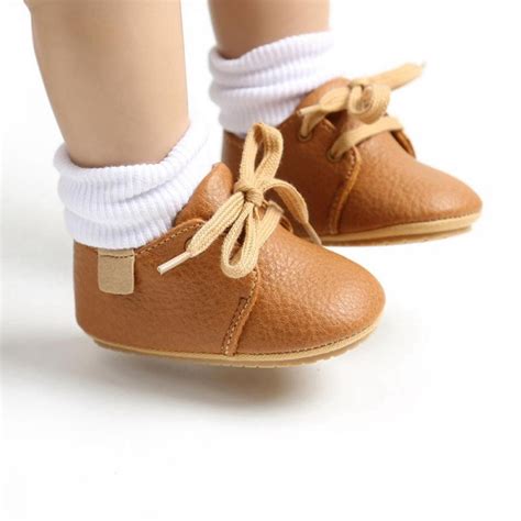 Poseca Baby Shoes Boys Walking Shoes Infant Sneakers Leather Baby