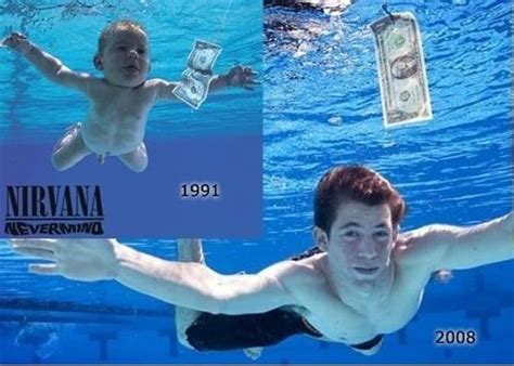 Baby from nirvana's nevermind album cover sues kurt cobain's estate for child sexual exploitation. The Nirvana baby from the Nevermind cover - MoPo Geek