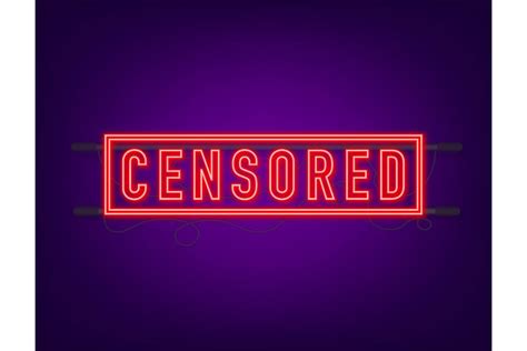Censored Sign Black Censor Bar Concept Graphic By DG Studio Creative Fabrica