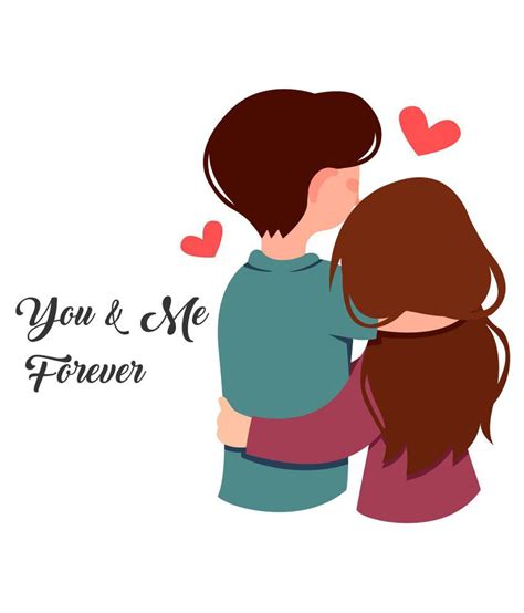 Wallzone Love Couple Sticker 70 X 60 Cms Buy Wallzone Love Couple Sticker 70 X 60 Cms