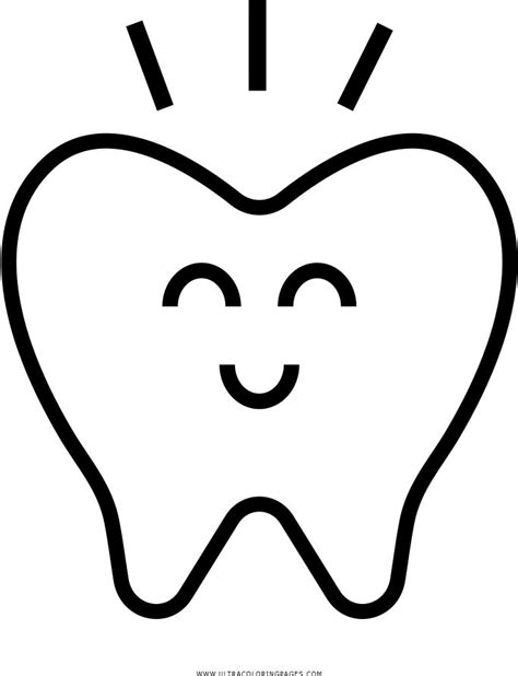 A Tooth With A Smiling Face On It