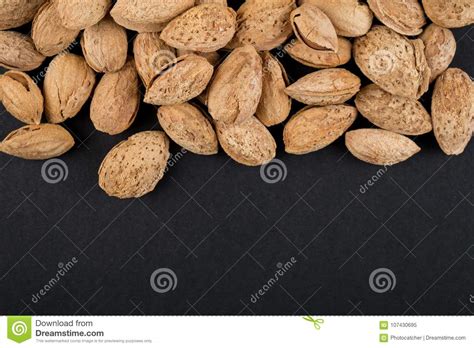 Almonds In Shell Stock Image Image Of Culinary Nutshell 107430695