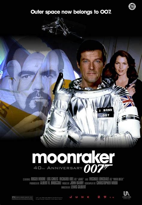 James Bond 11 Moonraker Avec Roger Moore James Bond Movies James