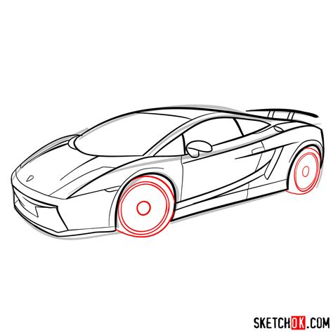 Rev Up Your Pencils How To Draw Lamborghini Gallardo